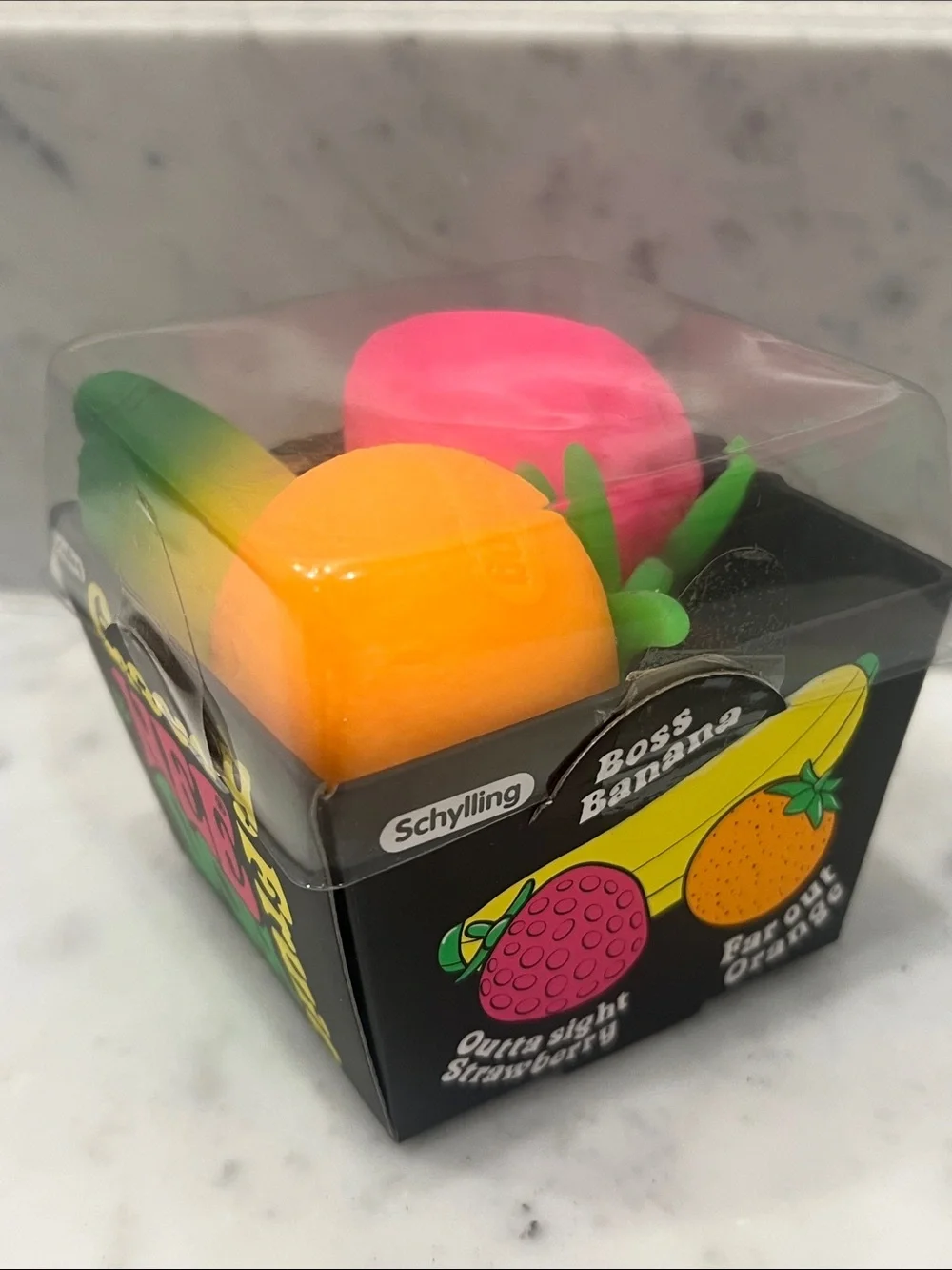 NeeDoh Groovy Fruit Set